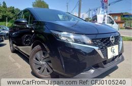 nissan note 2021 CFJ0105240