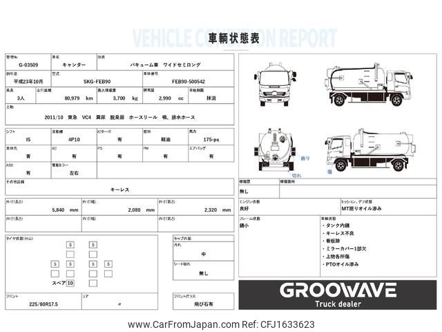 mitsubishi-fuso canter 2011 CFJ1633623 image 2