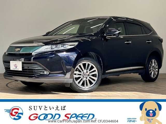 toyota harrier 2018 -TOYOTA--Harrier DBA-ZSU60W--ZSU60-0163216---TOYOTA--Harrier DBA-ZSU60W--ZSU60-0163216- image 1