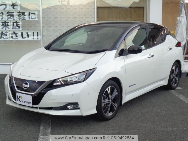 nissan leaf 2018 -NISSAN--Leaf ZAA-ZE1--ZE1-033087---NISSAN--Leaf ZAA-ZE1--ZE1-033087- image 1