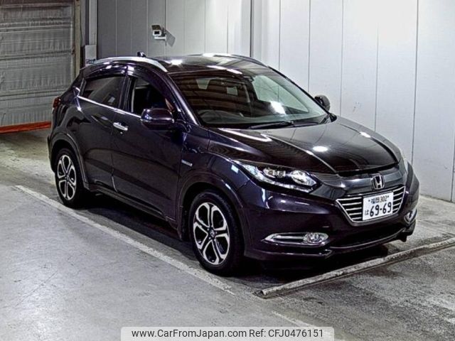 honda vezel 2014 -HONDA 【福岡 302は6969】--VEZEL RU3-1006050---HONDA 【福岡 302は6969】--VEZEL RU3-1006050- image 1