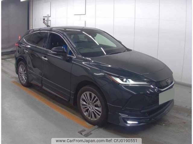 toyota harrier 2021 -TOYOTA 【福山 300ﾕ6900】--Harrier 6BA-MXUA80--MXUA80-0054317---TOYOTA 【福山 300ﾕ6900】--Harrier 6BA-MXUA80--MXUA80-0054317- image 1