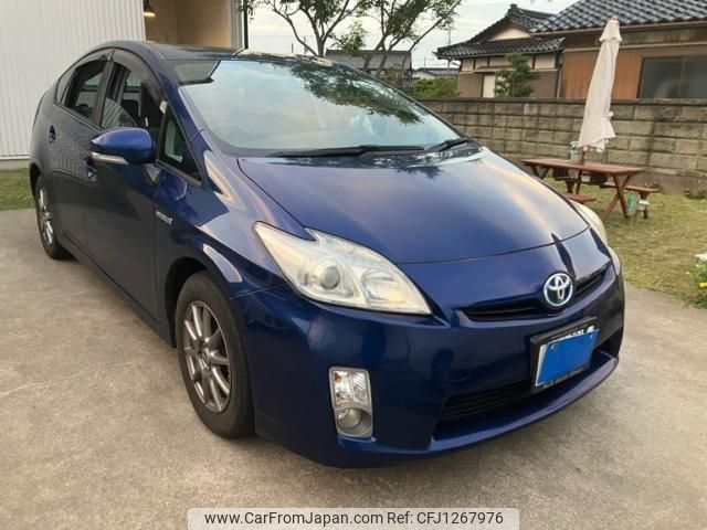 toyota prius 2010 -TOYOTA--Prius DAA-ZVW30--ZVW30-1219601---TOYOTA--Prius DAA-ZVW30--ZVW30-1219601- image 1