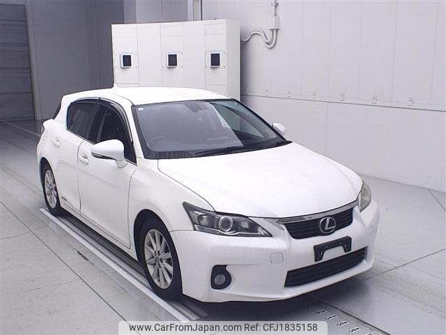 lexus ct 2012 CFJ1835158 image 1
