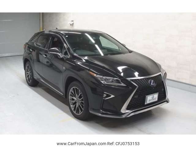 lexus rx 2018 -LEXUS 【野田 300ｽ 12】--Lexus RX DAA-GYL20W--GYL20W-0007693---LEXUS 【野田 300ｽ 12】--Lexus RX DAA-GYL20W--GYL20W-0007693- image 1