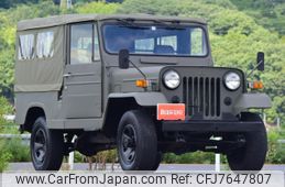 mitsubishi jeep 1977 CARSENSOR_JP_VU8889678827