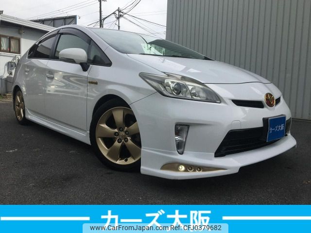 toyota prius 2012 -TOYOTA--Prius DAA-ZVW30--ZVW30-1520590---TOYOTA--Prius DAA-ZVW30--ZVW30-1520590- image 2