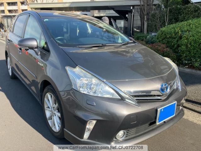 toyota prius-α 2011 -TOYOTA--Prius α DAA-ZVW40W--ZVW40-3000837---TOYOTA--Prius α DAA-ZVW40W--ZVW40-3000837- image 1