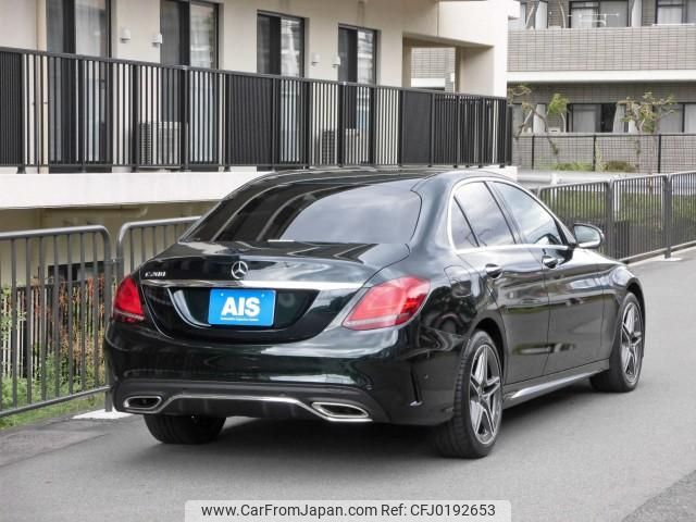 mercedes-benz c-class 2018 quick_quick_DAA-205077_WDD2050772R427769 image 2