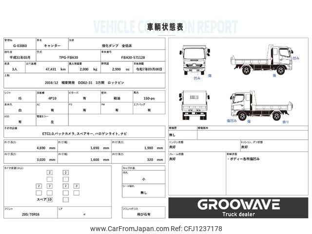 mitsubishi-fuso canter 2019 GOO_NET_EXCHANGE_0541786A30250603W001 image 2