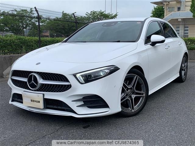 mercedes-benz a-class 2019 -MERCEDES-BENZ--Benz A Class 3DA-177012--WDD1770122J123075---MERCEDES-BENZ--Benz A Class 3DA-177012--WDD1770122J123075- image 1