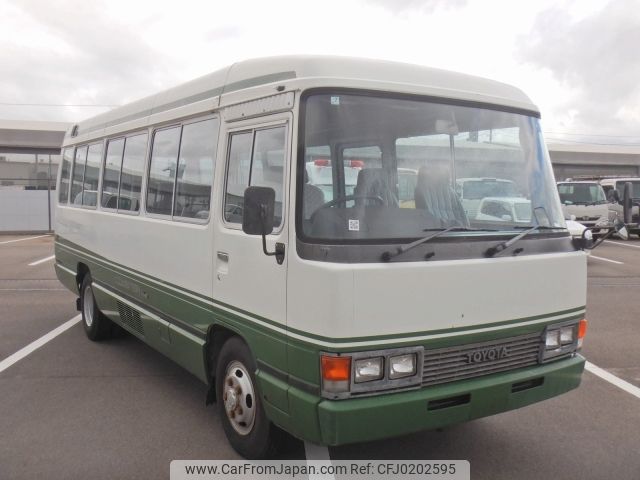 toyota coaster 1991 -TOYOTA--Coaster U-HZB30--HZB30-0003600---TOYOTA--Coaster U-HZB30--HZB30-0003600- image 1