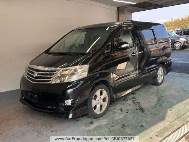 toyota alphard 2008 -TOYOTA--Alphard ANH10W-0199010---TOYOTA--Alphard ANH10W-0199010- image 1