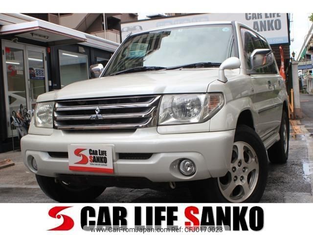 mitsubishi pajero-io 2005 quick_quick_TA-H77W_H77W-5501775 image 1