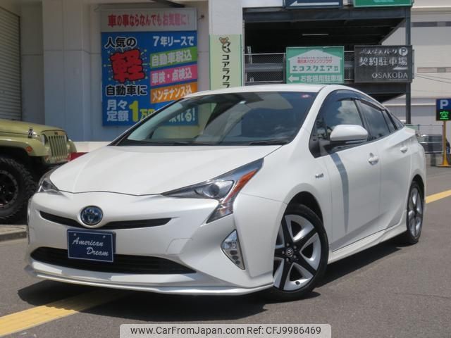 toyota prius 2017 -TOYOTA--Prius ZVW50--6102657---TOYOTA--Prius ZVW50--6102657- image 1