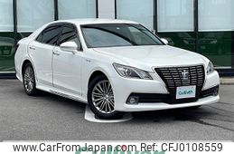 toyota crown-hybrid 2015 -TOYOTA--ｸﾗｳﾝﾊｲﾌﾞﾘｯﾄﾞ DAA-AWS210--AWS210-6080569---TOYOTA--ｸﾗｳﾝﾊｲﾌﾞﾘｯﾄﾞ DAA-AWS210--AWS210-6080569-