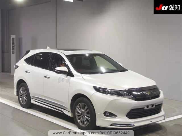 toyota harrier 2015 -TOYOTA--Harrier ZSU60W-0061680---TOYOTA--Harrier ZSU60W-0061680- image 1