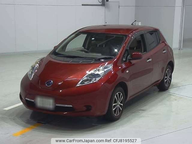 nissan leaf 2012 -NISSAN 【豊田 300ﾑ5277】--Leaf ZAA-ZE0--ZE0-014678---NISSAN 【豊田 300ﾑ5277】--Leaf ZAA-ZE0--ZE0-014678- image 1