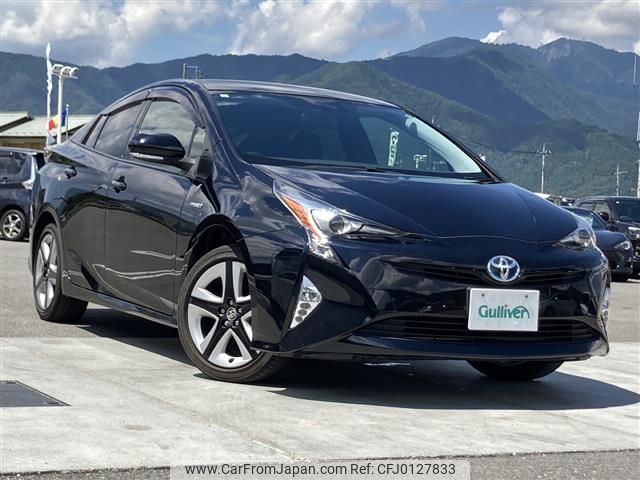 toyota prius 2017 -TOYOTA--Prius DAA-ZVW55--ZVW55-8048555---TOYOTA--Prius DAA-ZVW55--ZVW55-8048555- image 1