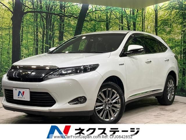 toyota harrier-hybrid 2015 quick_quick_AVU65W_AVU65-0028916 image 1