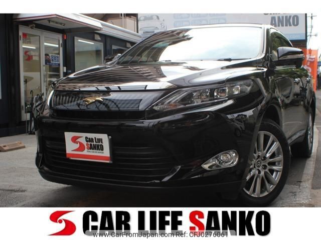 toyota harrier 2016 quick_quick_DBA-ZSU60W_ZSU60-0084307 image 1