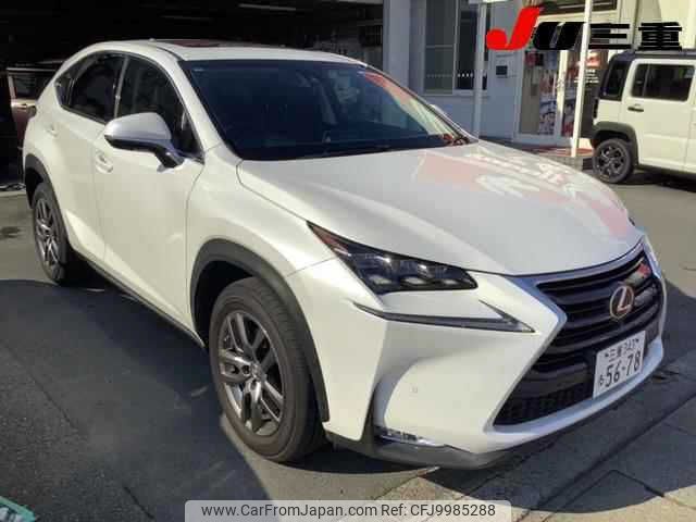 lexus nx 2014 -LEXUS 【三重 343ﾙ5678】--Lexus NX AGZ10-1002167---LEXUS 【三重 343ﾙ5678】--Lexus NX AGZ10-1002167- image 1