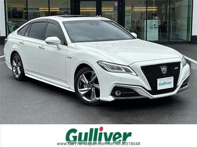 toyota crown 2018 -TOYOTA--Crown 6AA-AZSH20--AZSH20-1008285---TOYOTA--Crown 6AA-AZSH20--AZSH20-1008285- image 1