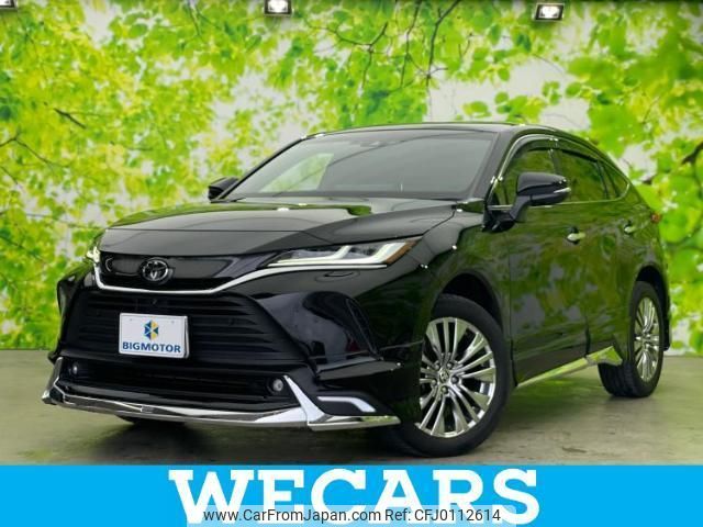 toyota harrier 2021 quick_quick_6BA-MXUA80_MXUA80-0052382 image 1