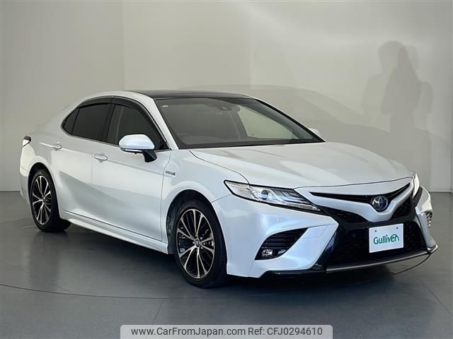 toyota camry-hybrid 2019 -TOYOTA--ｶﾑﾘﾊｲﾌﾞﾘｯﾄ DAA-AXVH70--AXVH70-1054987---TOYOTA--ｶﾑﾘﾊｲﾌﾞﾘｯﾄ DAA-AXVH70--AXVH70-1054987- image 1