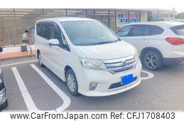 nissan serena 2012 CFJ1708403