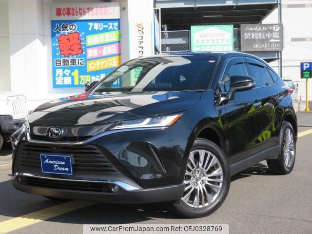 toyota harrier 2021 -TOYOTA--Harrier MXUA80--0026742---TOYOTA--Harrier MXUA80--0026742- image 1