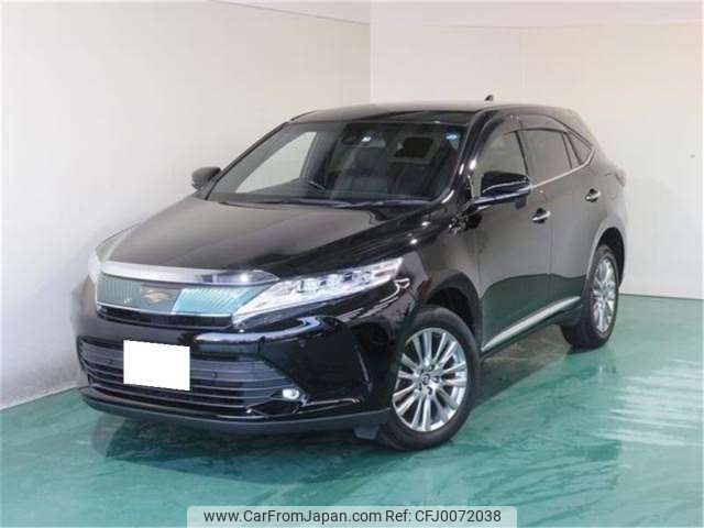 toyota harrier 2017 -TOYOTA--Harrier DBA-ZSU60W--ZSU60-0125013---TOYOTA--Harrier DBA-ZSU60W--ZSU60-0125013- image 1