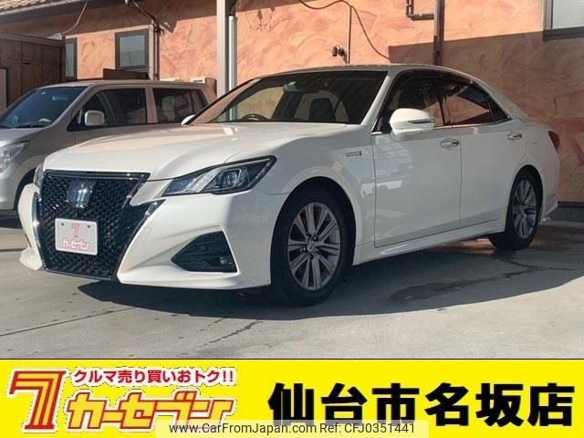 toyota crown 2017 -TOYOTA--Crown DAA-AWS210--AWS210-6133856---TOYOTA--Crown DAA-AWS210--AWS210-6133856- image 1