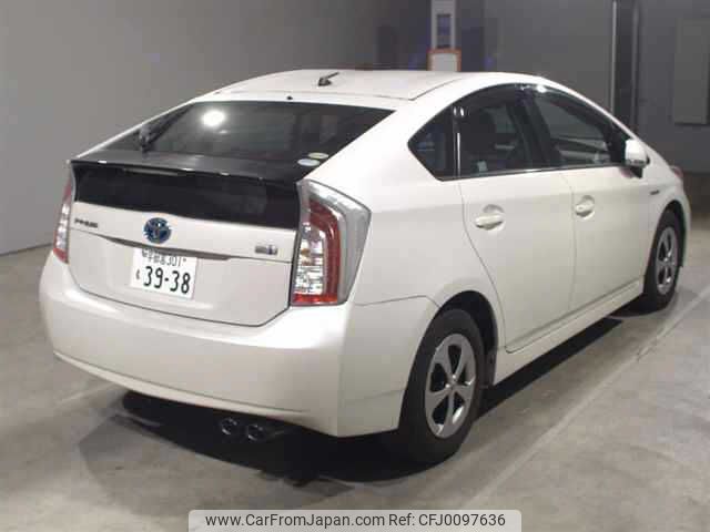 toyota prius 2014 -TOYOTA 【宇都宮 301ﾓ3938】--Prius ZVW30-1837765---TOYOTA 【宇都宮 301ﾓ3938】--Prius ZVW30-1837765- image 2