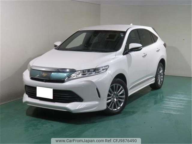 toyota harrier 2017 -TOYOTA--Harrier DBA-ZSU60W--ZSU60-0126457---TOYOTA--Harrier DBA-ZSU60W--ZSU60-0126457- image 1