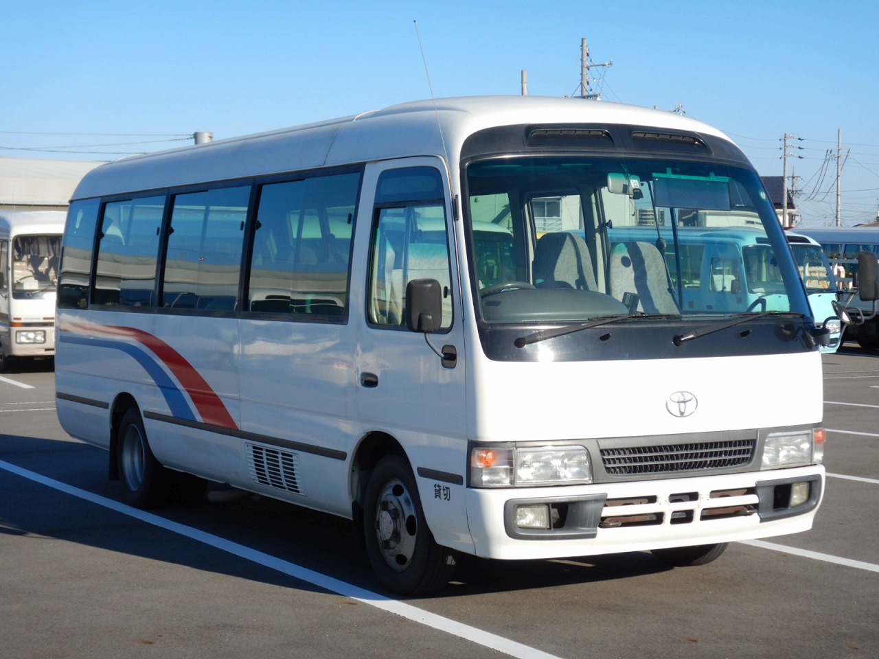 2004 Toyota Coaster PB-XZB50 2WD - Car Price $8,855