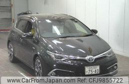 toyota auris 2016 -TOYOTA 【庄内 300ﾃ7540】--Auris ZWE186H--100714---TOYOTA 【庄内 300ﾃ7540】--Auris ZWE186H--100714-