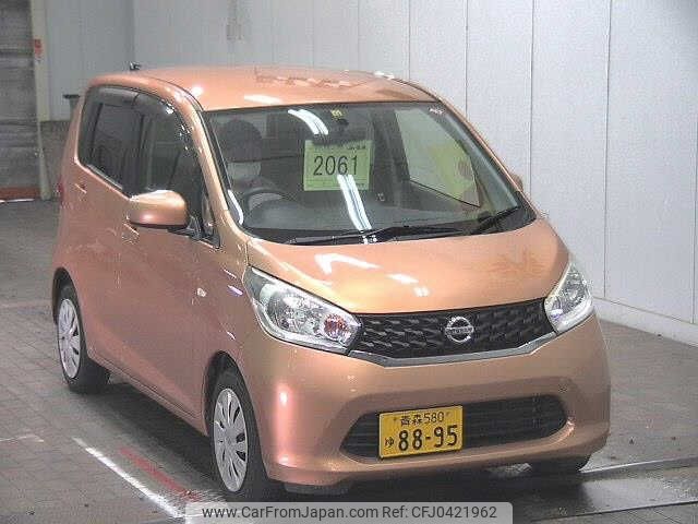 nissan dayz 2015 -NISSAN 【青森 580ﾕ8895】--DAYZ B21W-0226731---NISSAN 【青森 580ﾕ8895】--DAYZ B21W-0226731- image 1