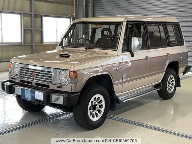 mitsubishi pajero 1990 -MITSUBISHI--Pajero Q-L149GW--L149G-3024804---MITSUBISHI--Pajero Q-L149GW--L149G-3024804- image 1