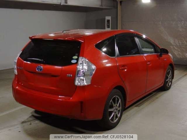 toyota prius-α 2012 -TOYOTA--Prius α DAA-ZVW40W--ZVW40-3014666---TOYOTA--Prius α DAA-ZVW40W--ZVW40-3014666- image 2