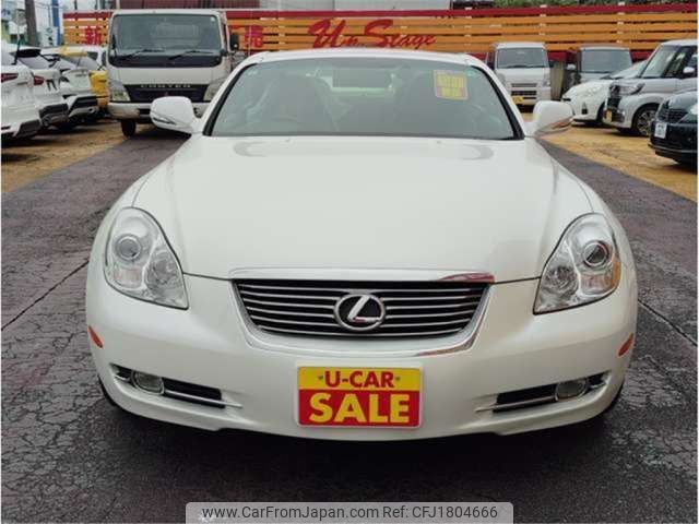 lexus sc 2009 CFJ1804666 image 2