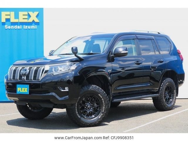 toyota land-cruiser-prado 2021 -TOYOTA--Land Cruiser Prado 3BA-TRJ150W--TRJ150-0124495---TOYOTA--Land Cruiser Prado 3BA-TRJ150W--TRJ150-0124495- image 1