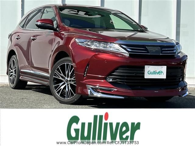 toyota harrier 2019 -TOYOTA--Harrier DBA-ZSU60W--ZSU60-0187206---TOYOTA--Harrier DBA-ZSU60W--ZSU60-0187206- image 1