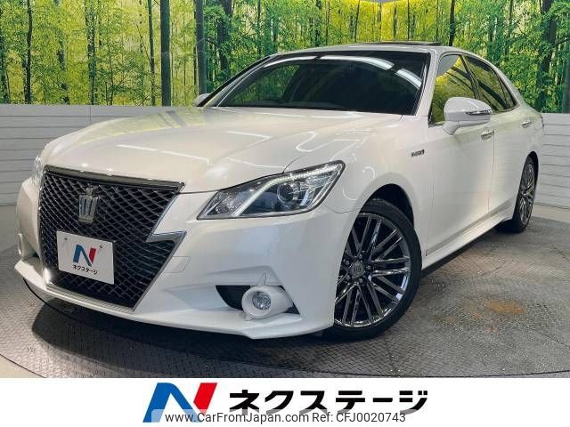 toyota crown 2013 -TOYOTA--Crown DAA-AWS210--AWS210-6035187---TOYOTA--Crown DAA-AWS210--AWS210-6035187- image 1