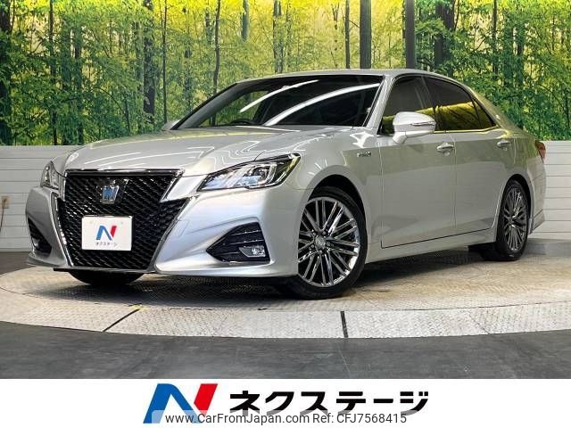 toyota crown 2017 -TOYOTA--Crown DAA-AWS210--AWS210-6124936---TOYOTA--Crown DAA-AWS210--AWS210-6124936- image 1