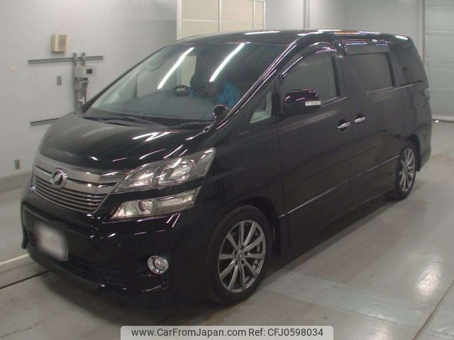 toyota vellfire 2012 -TOYOTA--Vellfire ANH20W-8201025---TOYOTA--Vellfire ANH20W-8201025- image 1