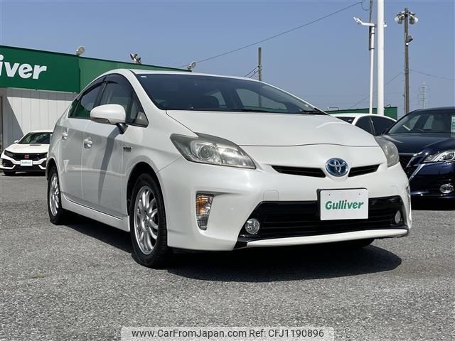 toyota prius 2012 -TOYOTA--Prius DAA-ZVW30--ZVW30-1564683---TOYOTA--Prius DAA-ZVW30--ZVW30-1564683- image 1