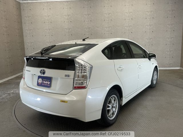 toyota prius 2011 -TOYOTA--Prius DAA-ZVW30--ZVW30-1439980---TOYOTA--Prius DAA-ZVW30--ZVW30-1439980- image 2