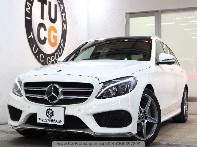 mercedes-benz c-class 2018 quick_quick_DBA-205240C_WDD2052402F681947 image 1