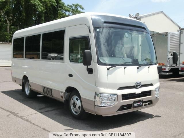 toyota coaster 2021 -TOYOTA--Coaster XZB60--1001583---TOYOTA--Coaster XZB60--1001583- image 1